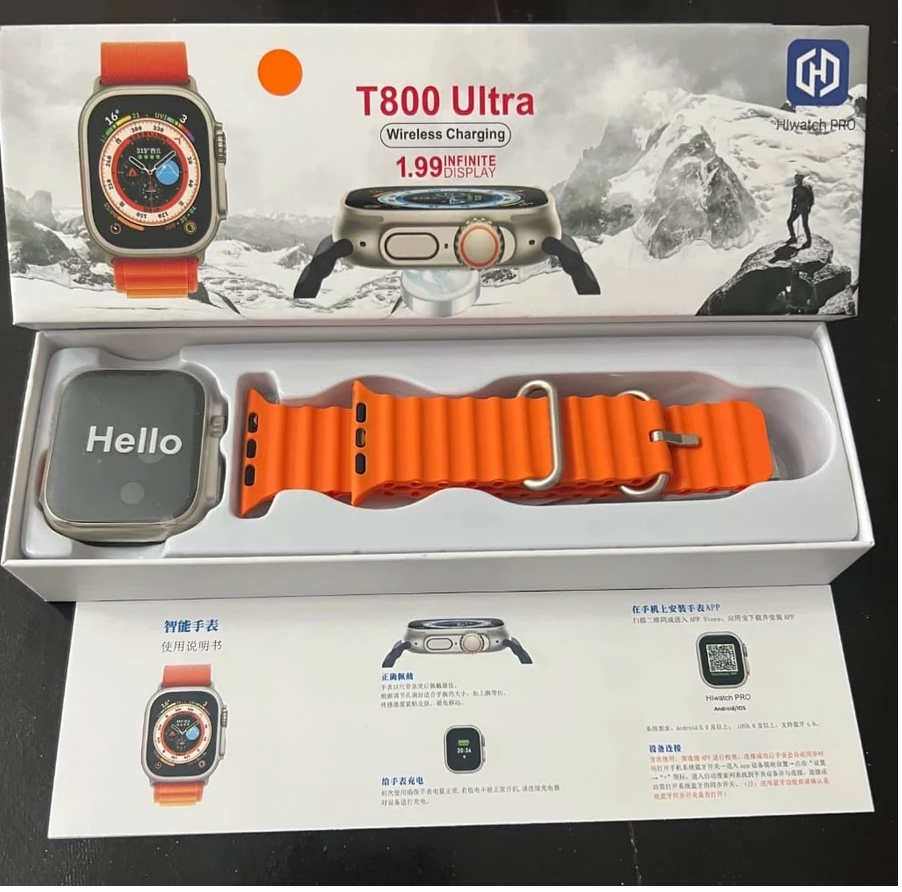 RELOJ SMART WATCH T800 ULTRA